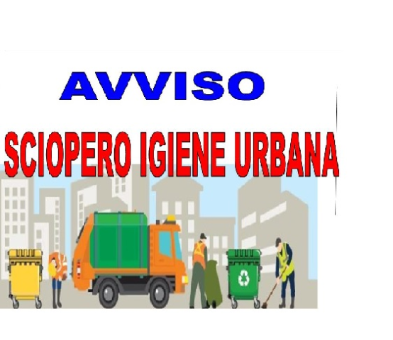 Avviso: REVOCA Sciopero generale del settore igiene urbana 