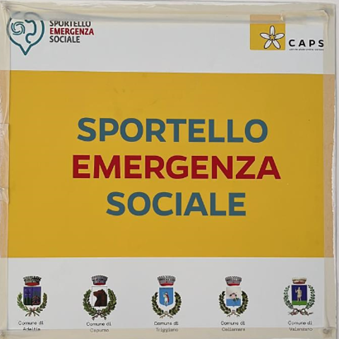 Comunicato Stampa - Attivazione Sportello per l'Emergenza Sociale
