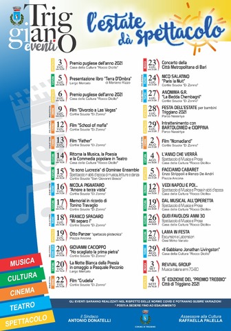 Eventi Triggiano - L'estate dà spettacolo